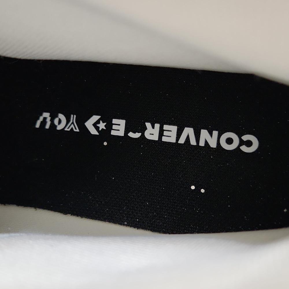 Converse CTAS Lift Platform Glitter Hightop Sneakers (w size 9.5) - Picture 13 of 15